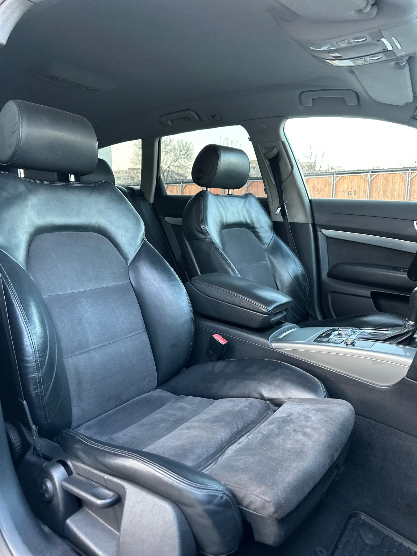 Audi A6 2.7TDI* S-line* Quattro* Кожа* Подгрев* Автоматик*, снимка 13 - Автомобили и джипове - 53839480