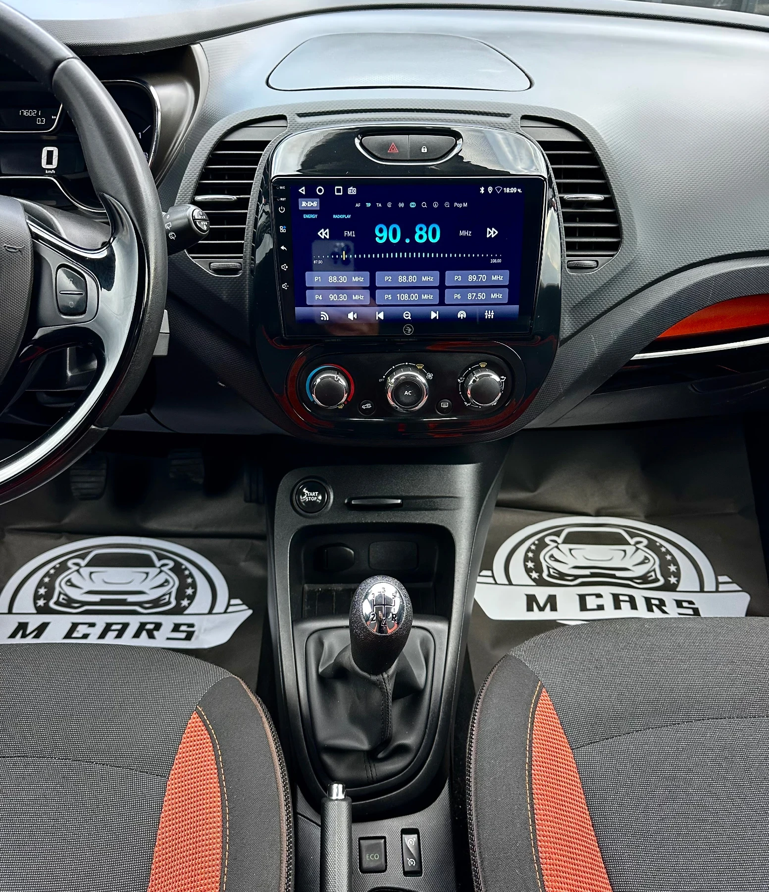 Renault Captur 1.5 DCI 90ks ANDROID / KAMERA / CAR PLAY , снимка 10 - Автомобили и джипове - 54046545