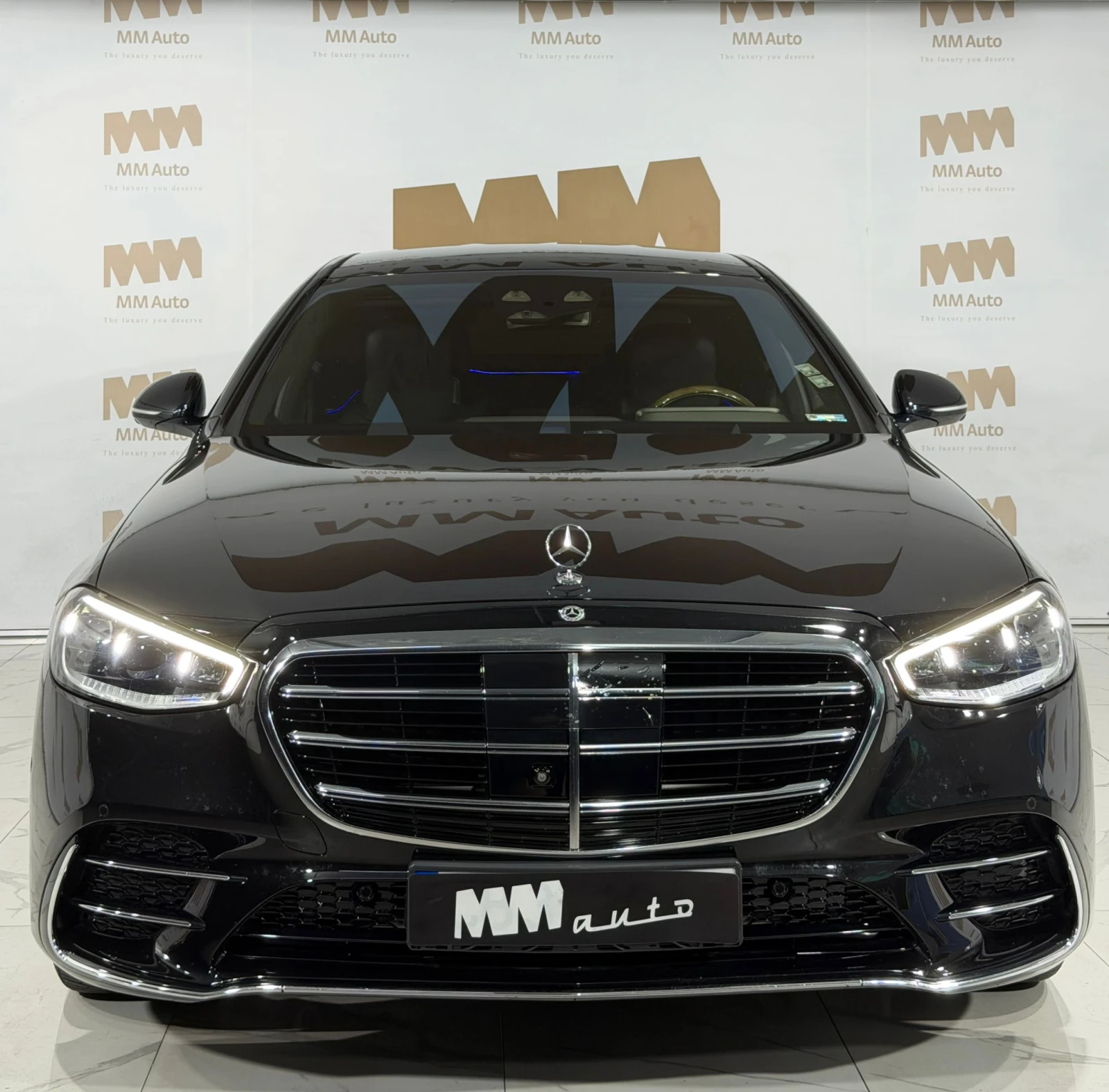 Mercedes-Benz S 400 d Long* 4M AMG* TV* Chauffeur* HuD* Pano, снимка 4 - Автомобили и джипове - 55055520
