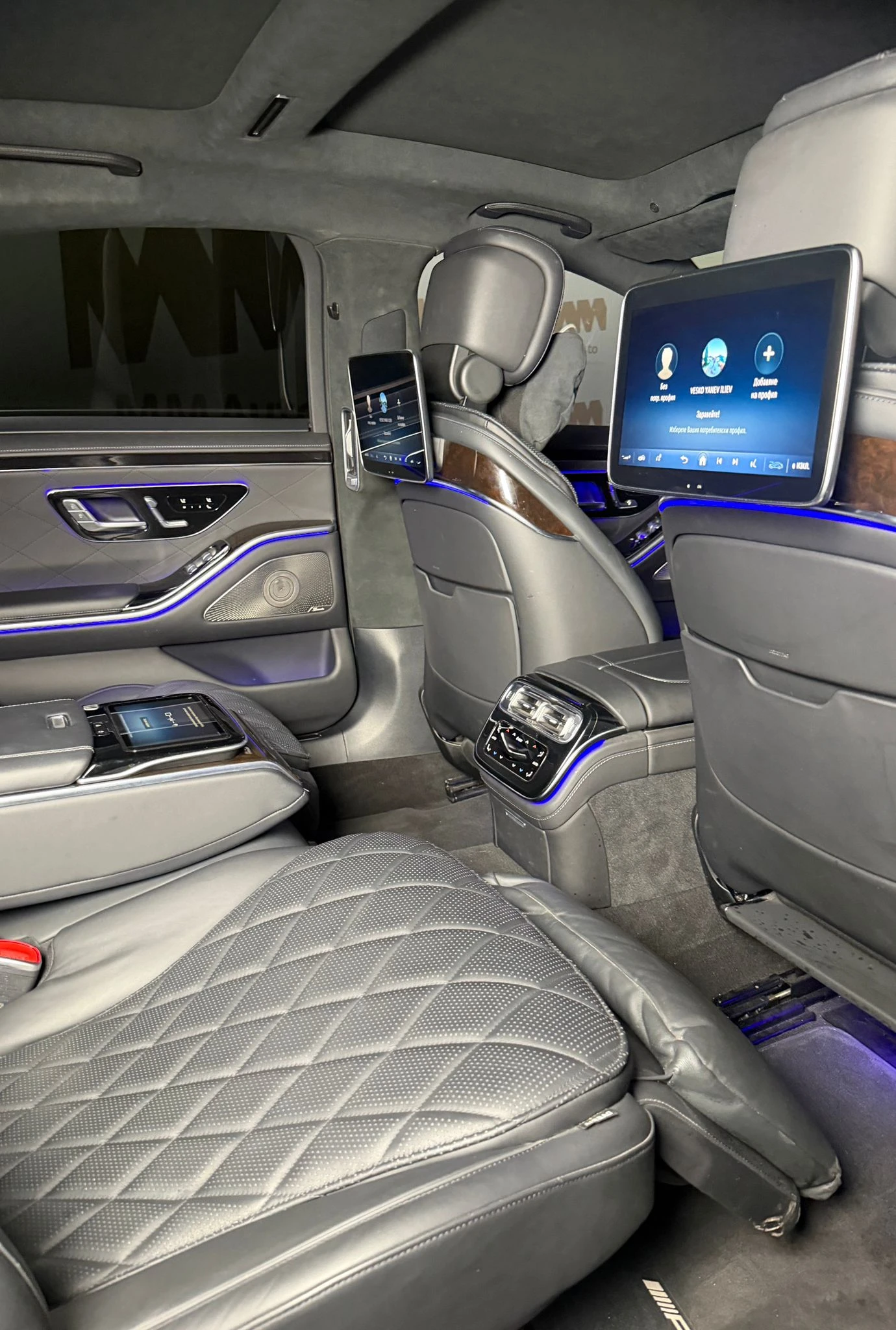 Mercedes-Benz S 400 d Long* 4M AMG* TV* Chauffeur* HuD* Pano, снимка 13 - Автомобили и джипове - 55055520