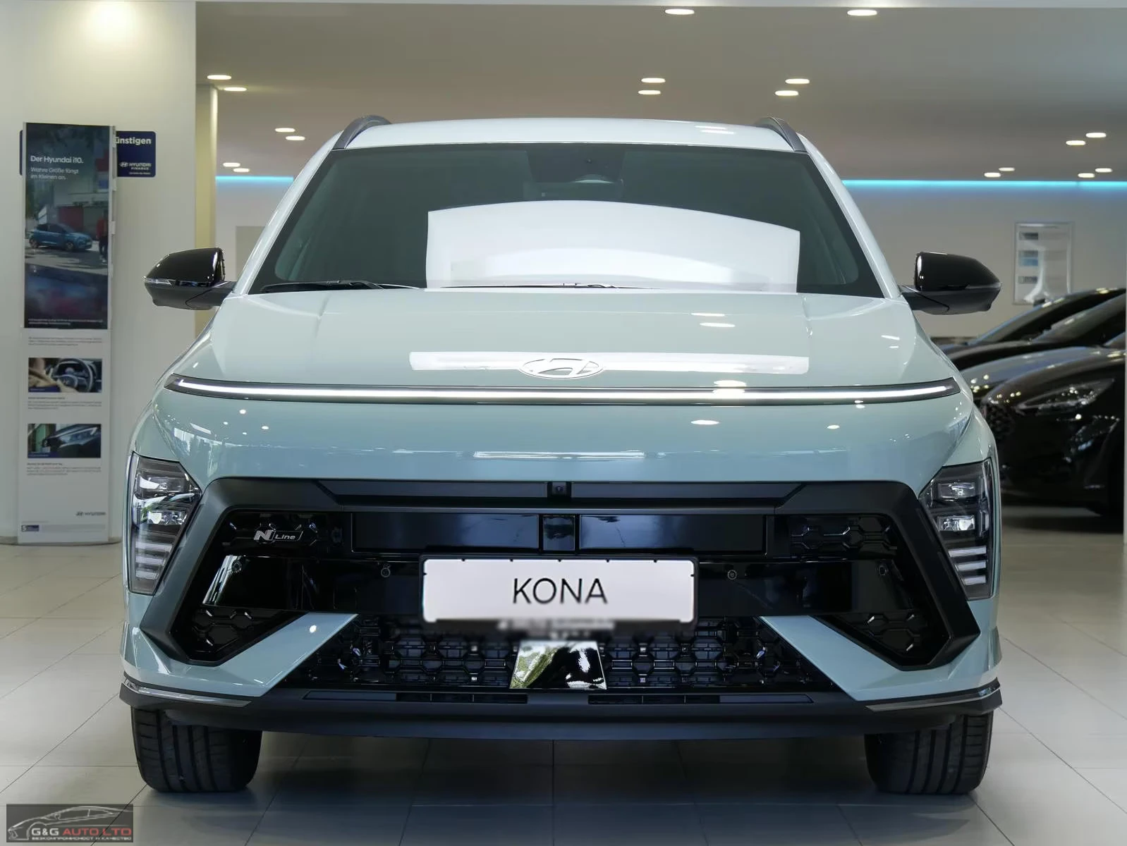 Hyundai Kona НОВ!1.6T-GDI/150HP/N-LINE/DCT/CAM/CPLAY/KLESS/892g, снимка 2 - Автомобили и джипове - 53765701