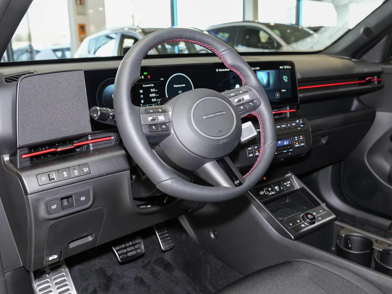 Hyundai Kona НОВ!1.6T-GDI/150HP/N-LINE/DCT/CAM/CPLAY/KLESS/892g, снимка 6 - Автомобили и джипове - 53765701