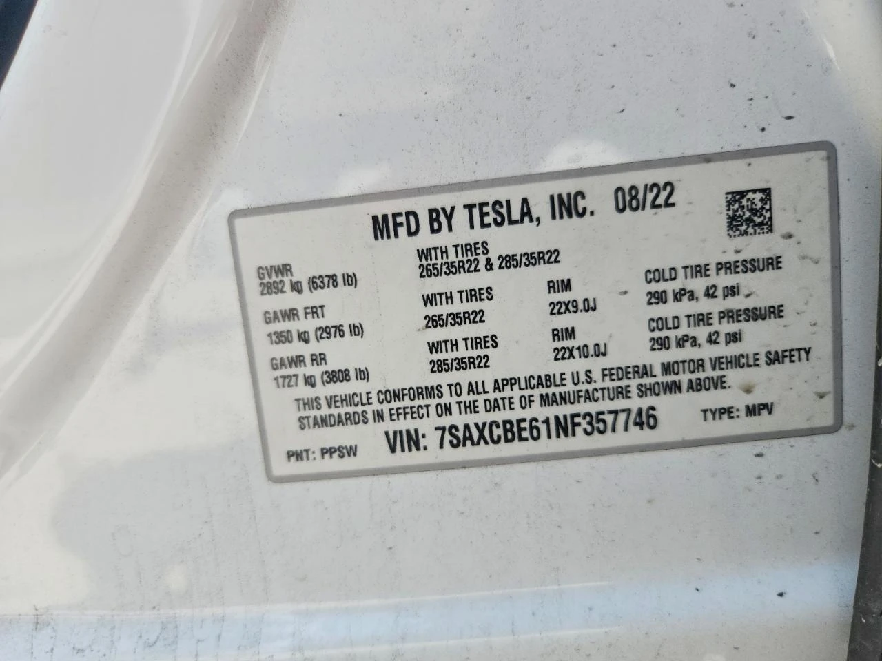 Tesla Model X, снимка 13 - Автомобили и джипове - 55893613