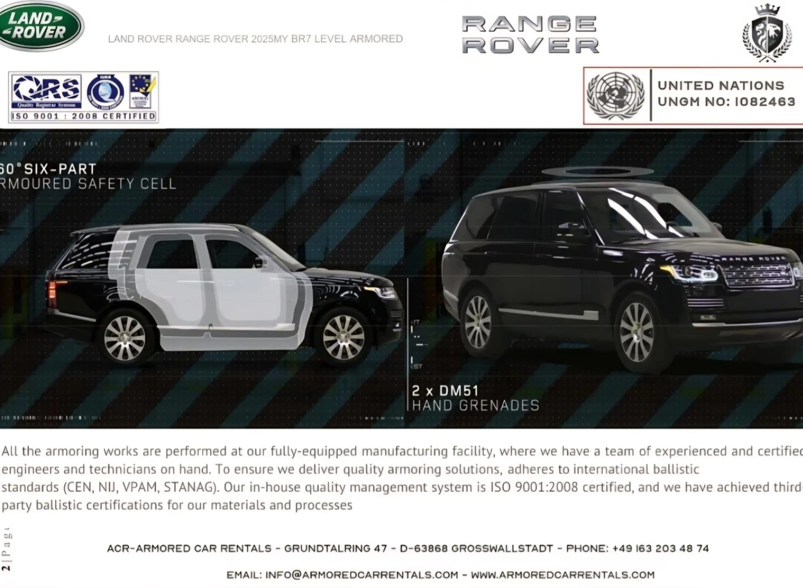 Land Rover Range rover ARMORED* ���* 4780��* VR7* �������*  | Mobile.bg � ����������� 13