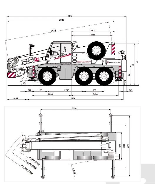 Автокран Друга марка DEMAG AC 40-1 City 6x6x6, снимка 15 - Индустриална техника - 41480282