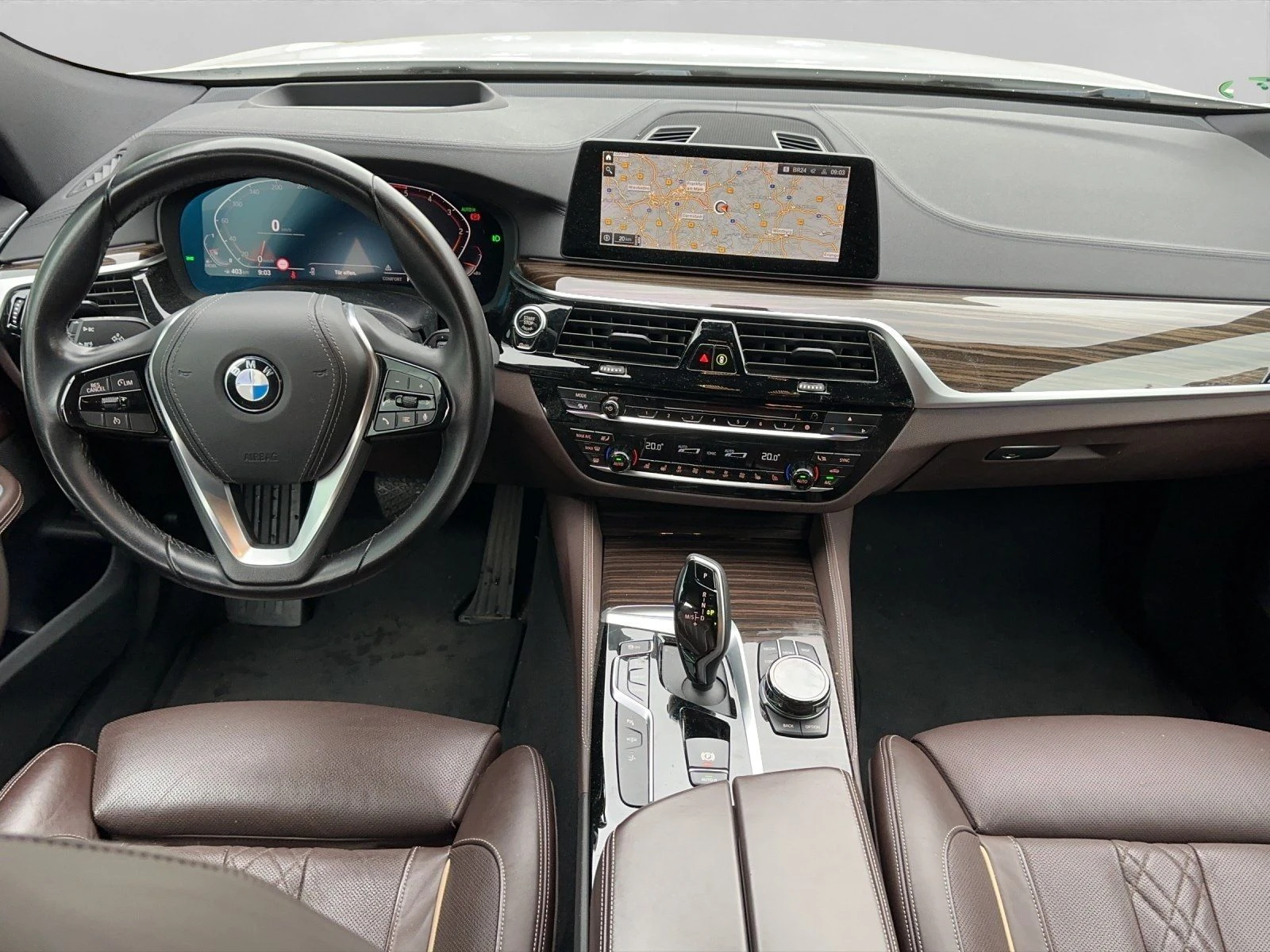 BMW 6 GT 30d/xDRIVE/265HP/NAVI/HUD/PANO/AMBI/DIGITAL/370v - изображение 10
