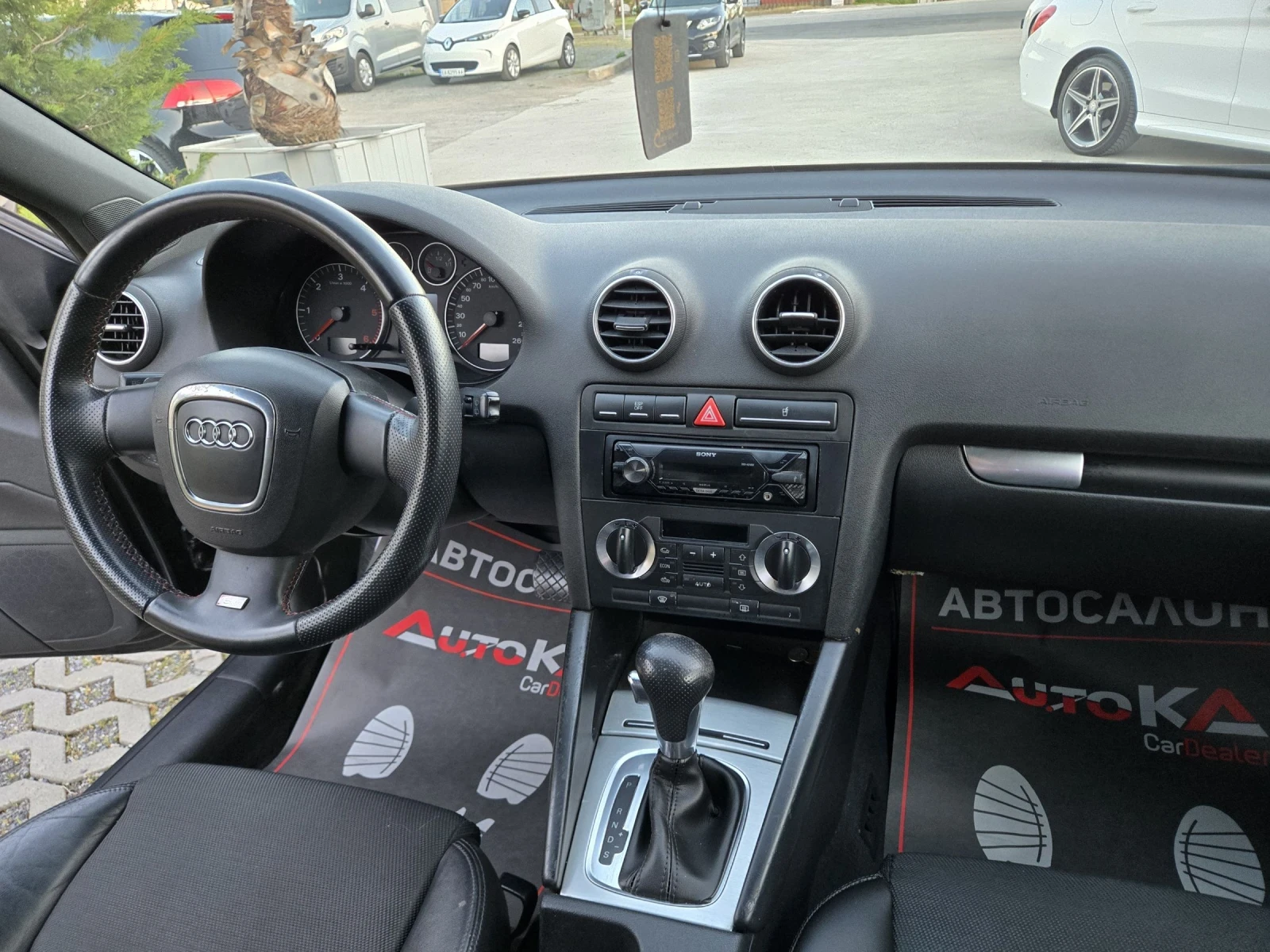 Audi A3 2.0TDI-140кс= АВТОМАТ= S-Line= КЛИМАТРОНИК, снимка 13 - Автомобили и джипове - 54347905
