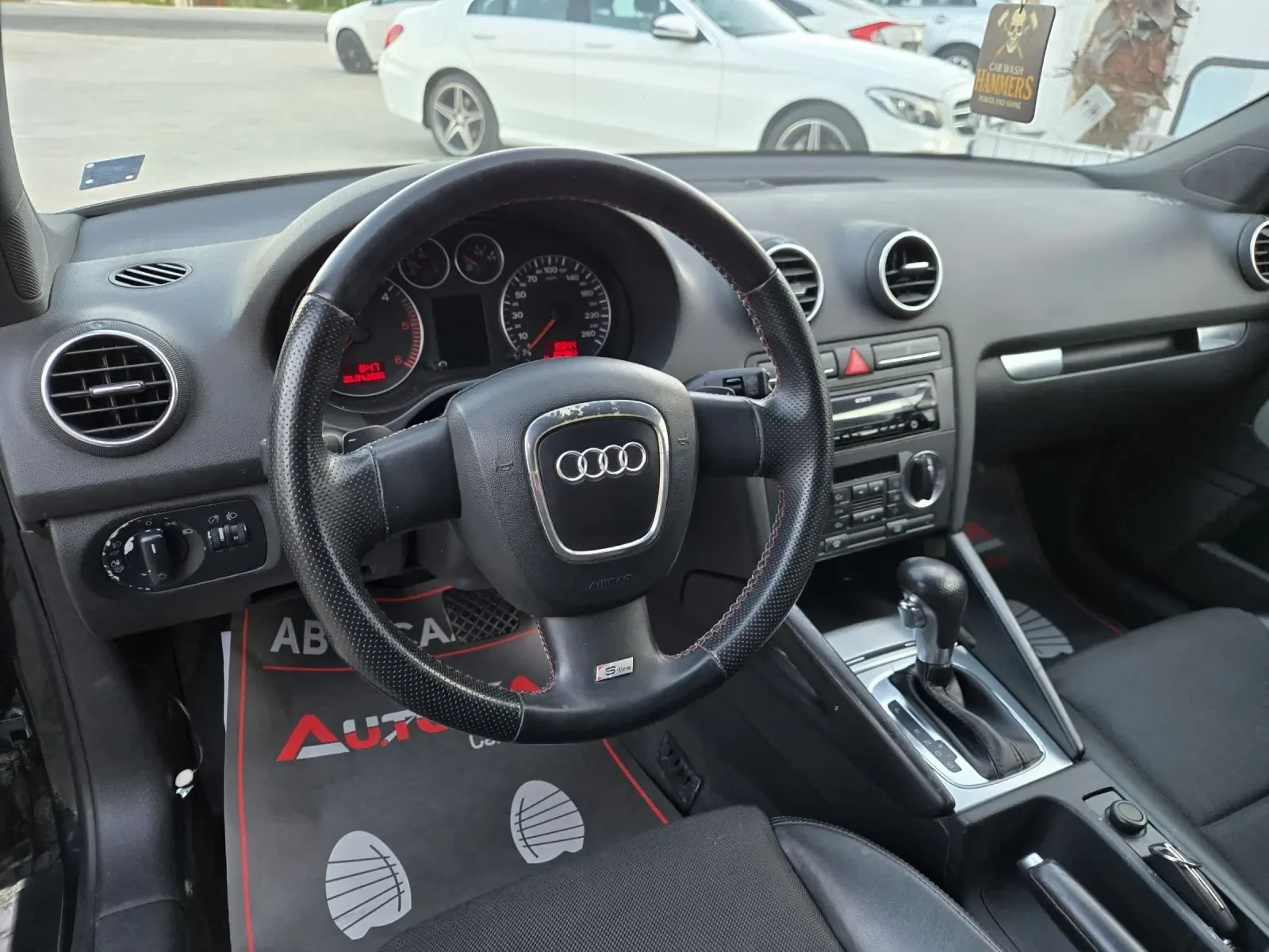 Audi A3 2.0TDI-140кс= АВТОМАТ= S-Line= КЛИМАТРОНИК, снимка 8 - Автомобили и джипове - 54347905