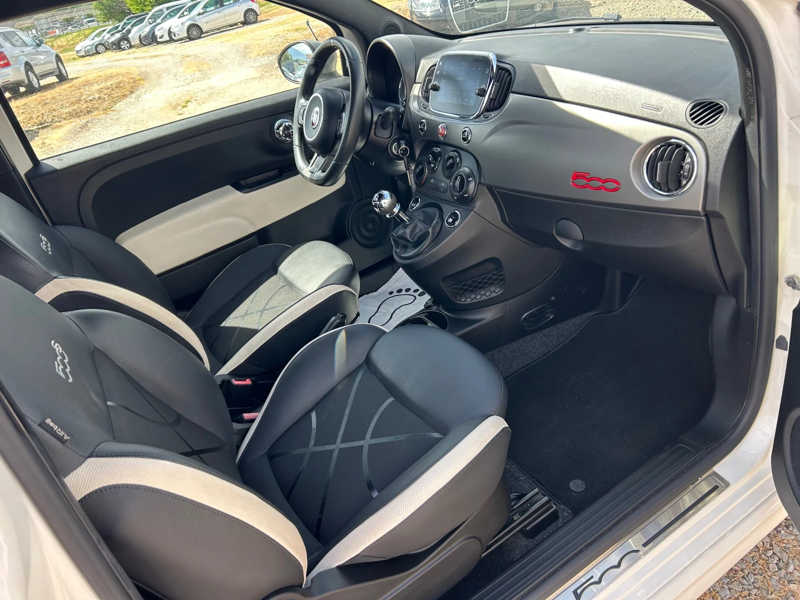 Fiat 500 1.2i-S-70kc Full, снимка 13 - Автомобили и джипове - 54571659