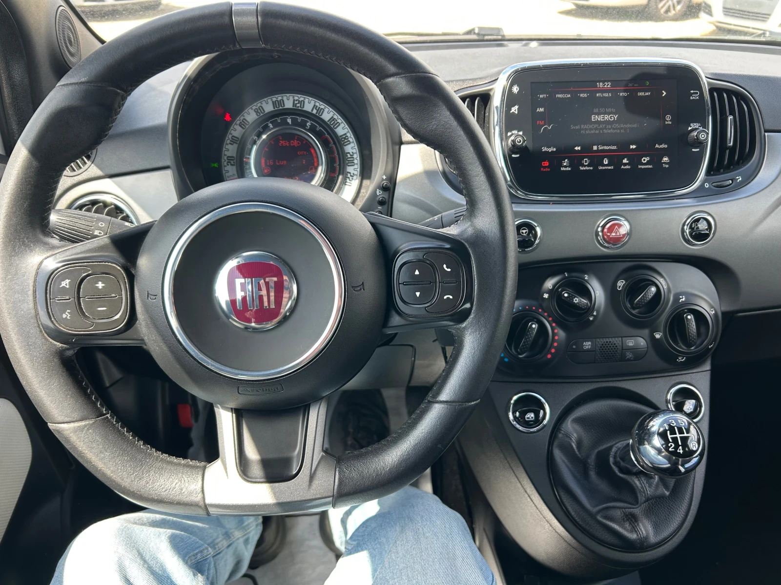 Fiat 500 1.2i-S-70kc Full, снимка 11 - Автомобили и джипове - 54571659