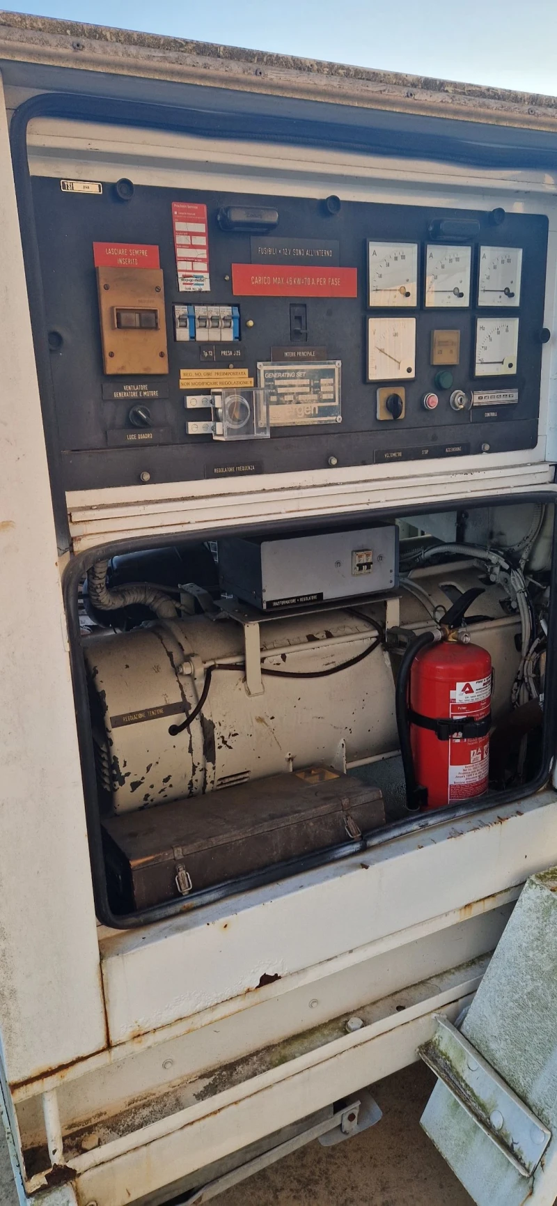 Допълнително оборудване Електроагрегат MAGYRUS DEUTZ 46kW 70A, снимка 5 - Индустриална техника - 52253129