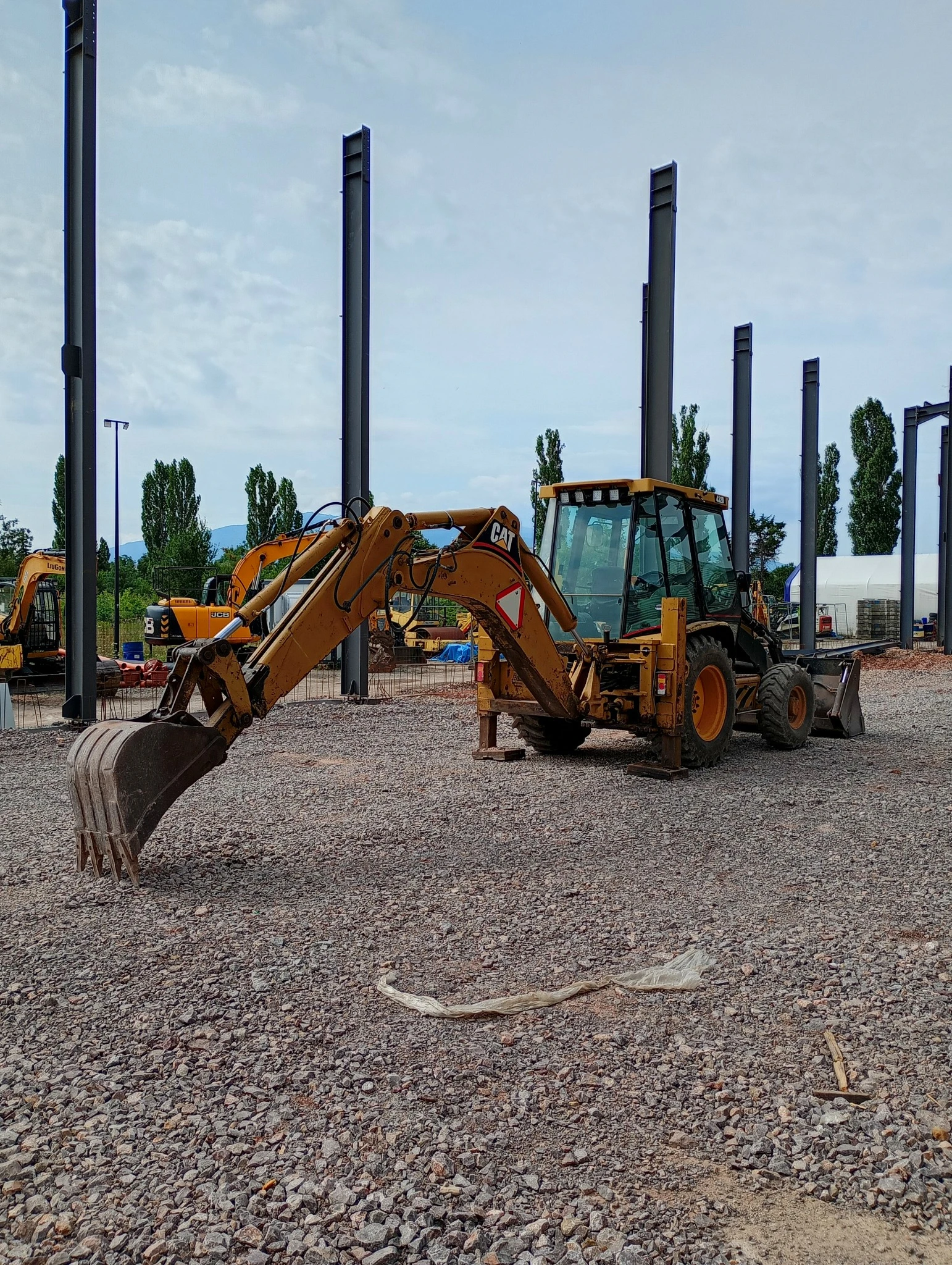 Багер Cat 432D, снимка 7 - Индустриална техника - 54944712