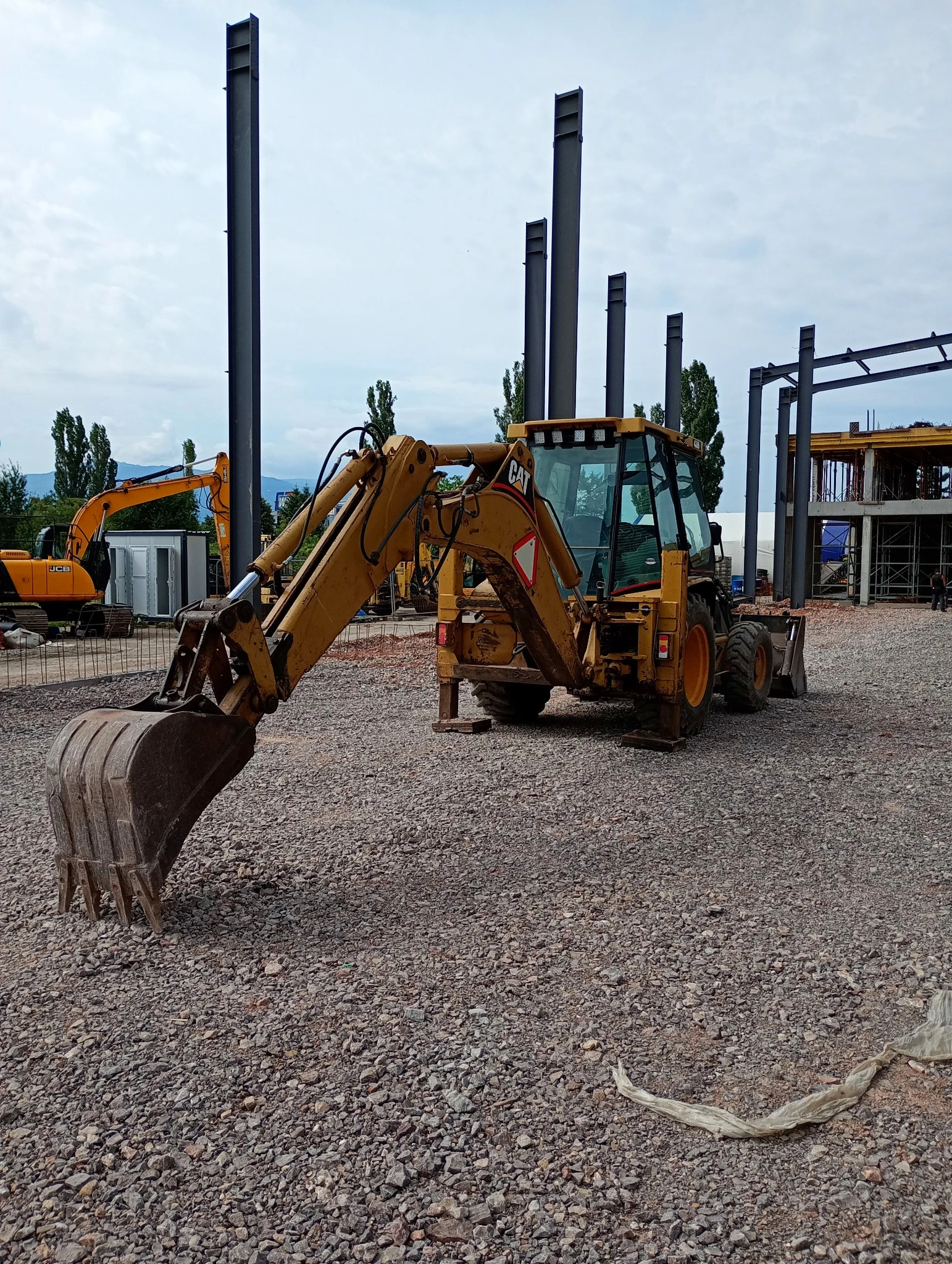 Багер Cat 432D, снимка 8 - Индустриална техника - 54944712