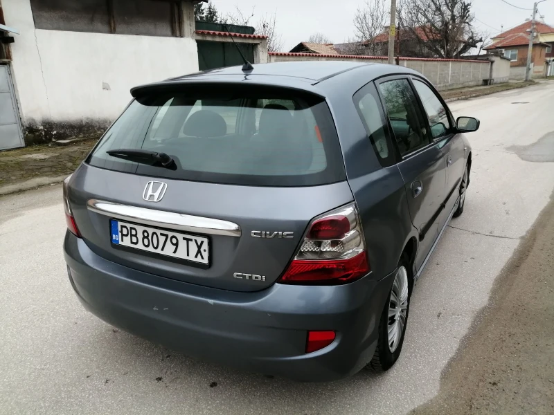 Honda Civic 1.7.CDTI.* КЛИМА * . ТОП , снимка 6 - Автомобили и джипове - 49332693