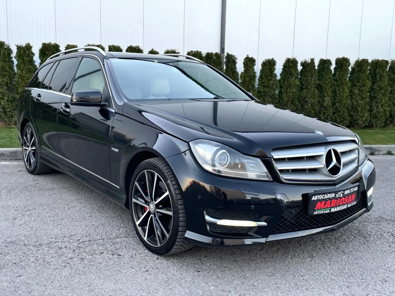 Mercedes-Benz C 300 CDI 7G-Tronic/4-Matic/AMG Line/Панорама/Кожа , снимка 3 - Автомобили и джипове - 52939846