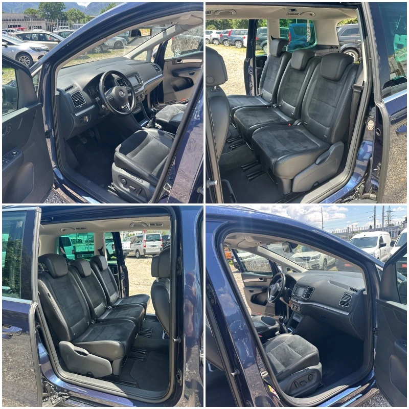 VW Sharan 2.0TDI 140kc 4x4, снимка 14 - Автомобили и джипове - 55300590