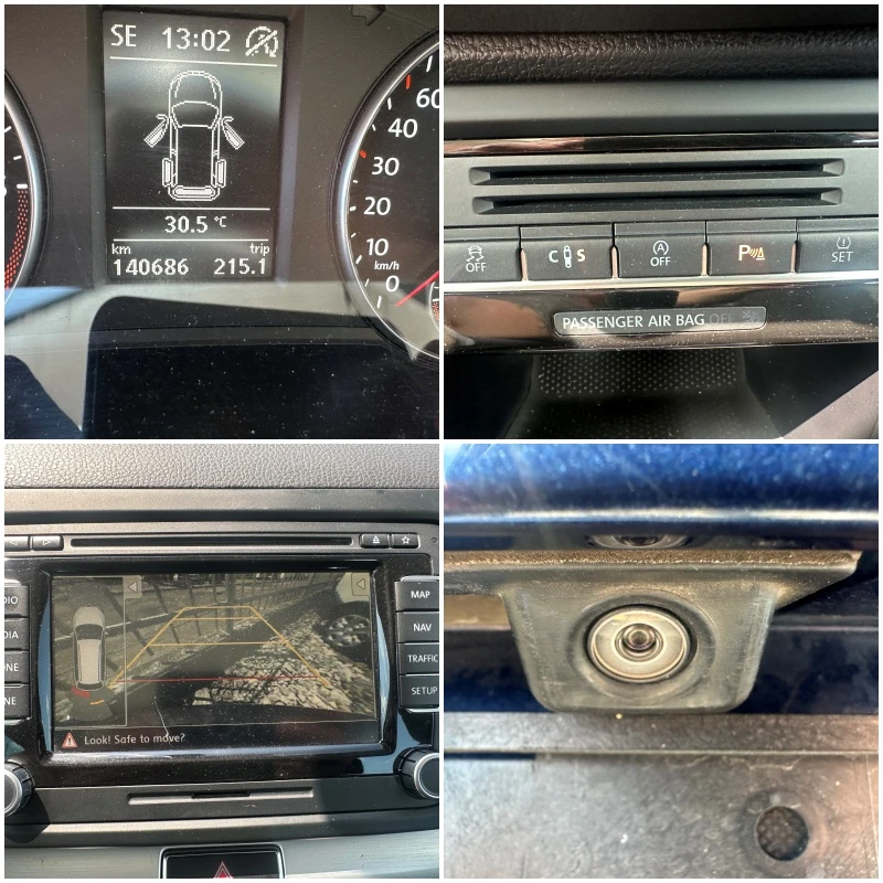 VW Sharan 2.0TDI 140kc 4x4, снимка 11 - Автомобили и джипове - 55300590