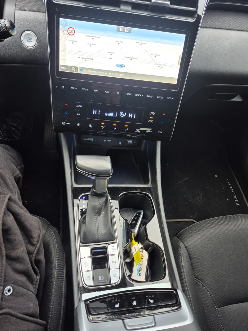 Hyundai Tucson ХИБРИДЕН  2022 Г АВТОМАТИК , снимка 16 - Автомобили и джипове - 53482523