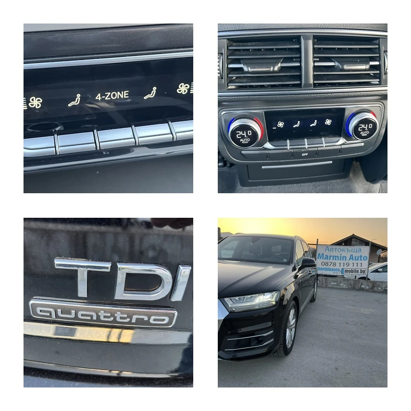 Audi Q7 3.0TDI 272кс QUATTRO S-LINE  NAVI LED DISTRONIK, снимка 13 - Автомобили и джипове - 53825737