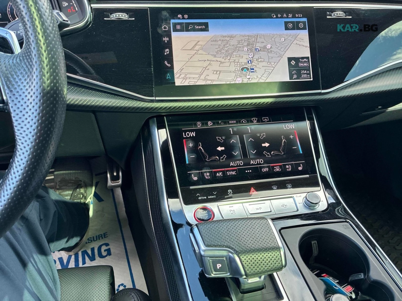 Audi RSQ8 4.0TFSI* BANG&OLUFSEN* 360* PANO* CARBON* ПОДГР* О, снимка 9 - Автомобили и джипове - 55707401