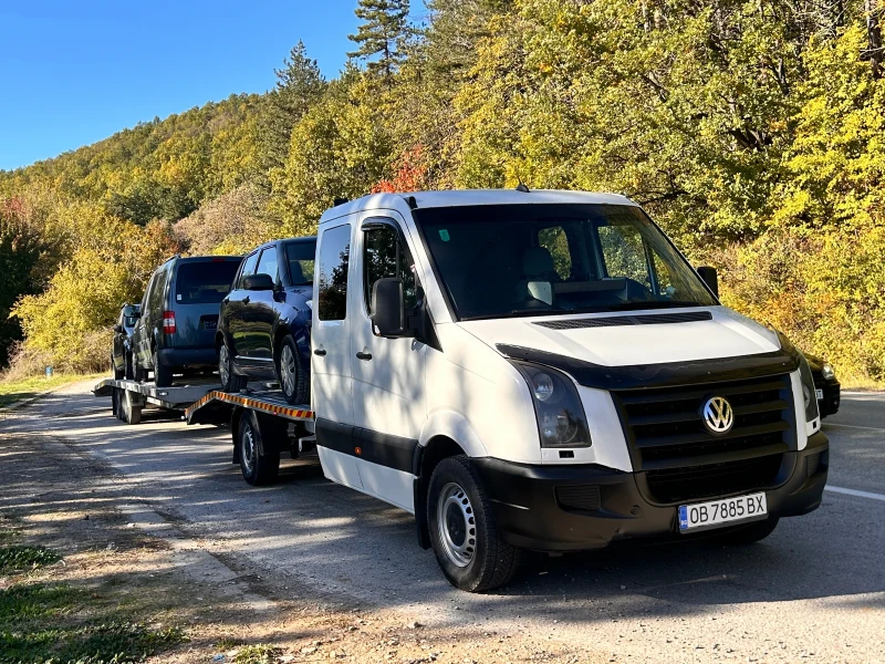 VW Crafter 2.5 136 Специален Автовоз, снимка 1 - Бусове и автобуси - 47818798