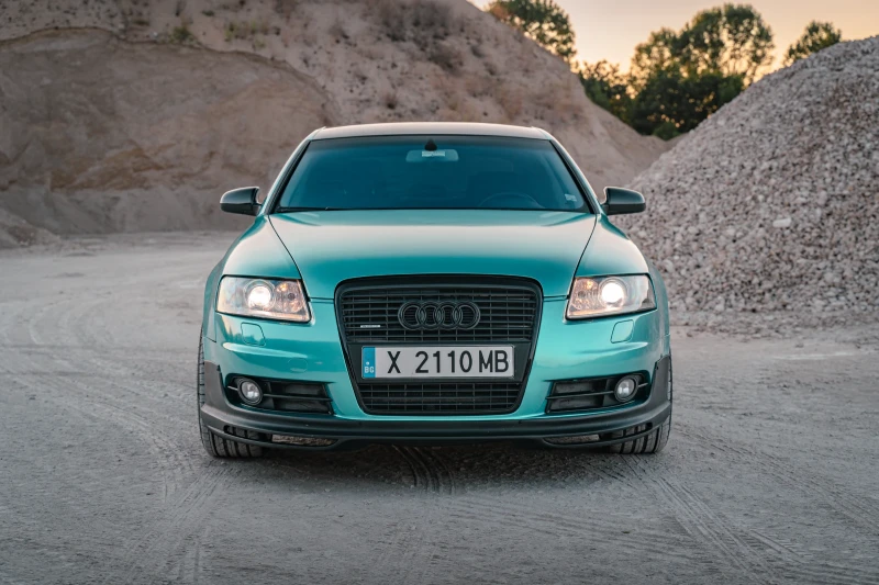 Audi A6 V6T Turquoise , снимка 2 - Автомобили и джипове - 47383296