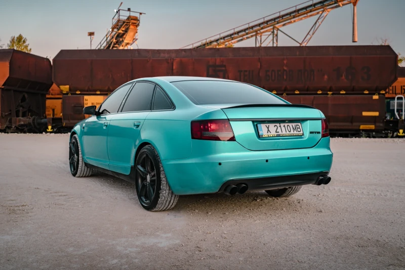 Audi A6 V6T Turquoise , снимка 6 - Автомобили и джипове - 47383296