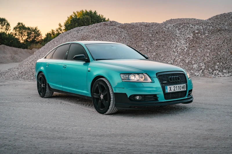 Audi A6 V6T Turquoise , снимка 3 - Автомобили и джипове - 47383296