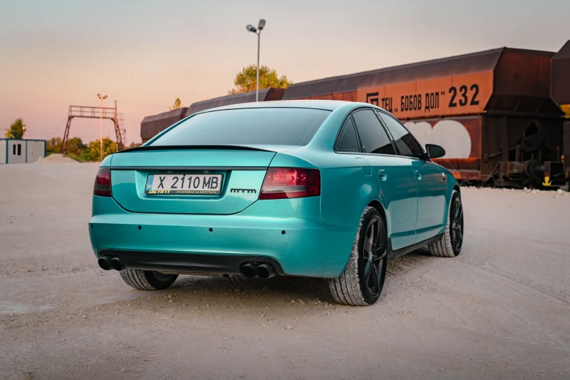 Audi A6 V6T Turquoise , снимка 4 - Автомобили и джипове - 47383296