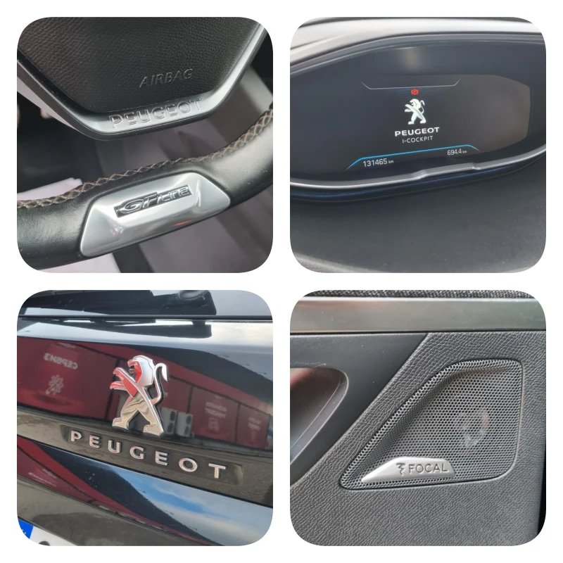 Peugeot 3008 2.0 GT LINE Euro6, снимка 14 - Автомобили и джипове - 48360209