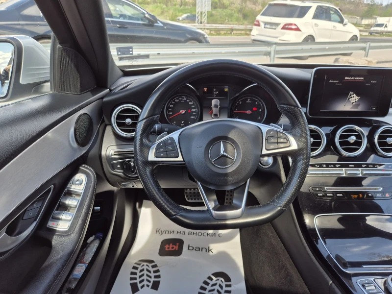 Mercedes-Benz C 220 9G///AMG Line///Panorama , снимка 13 - Автомобили и джипове - 50177564