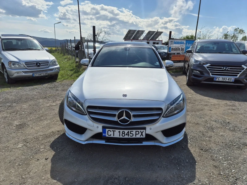Mercedes-Benz C 220 9G///AMG Line///Panorama , снимка 2 - Автомобили и джипове - 50177564