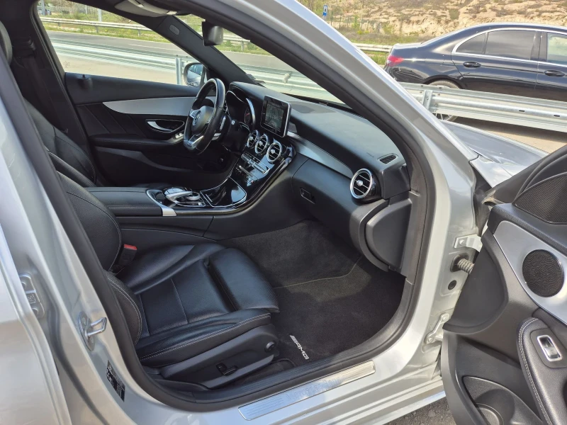 Mercedes-Benz C 220 9G///AMG Line///Panorama , снимка 7 - Автомобили и джипове - 50177564