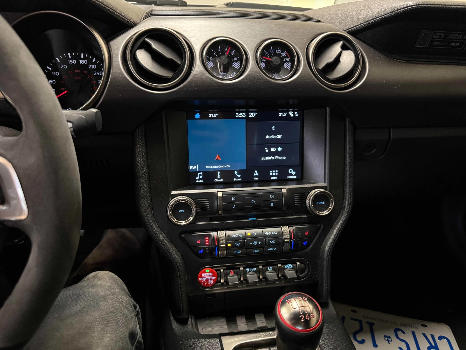 Ford Mustang Shelby GT350 5.2L V8 526кс, снимка 8 - Автомобили и джипове - 53760444