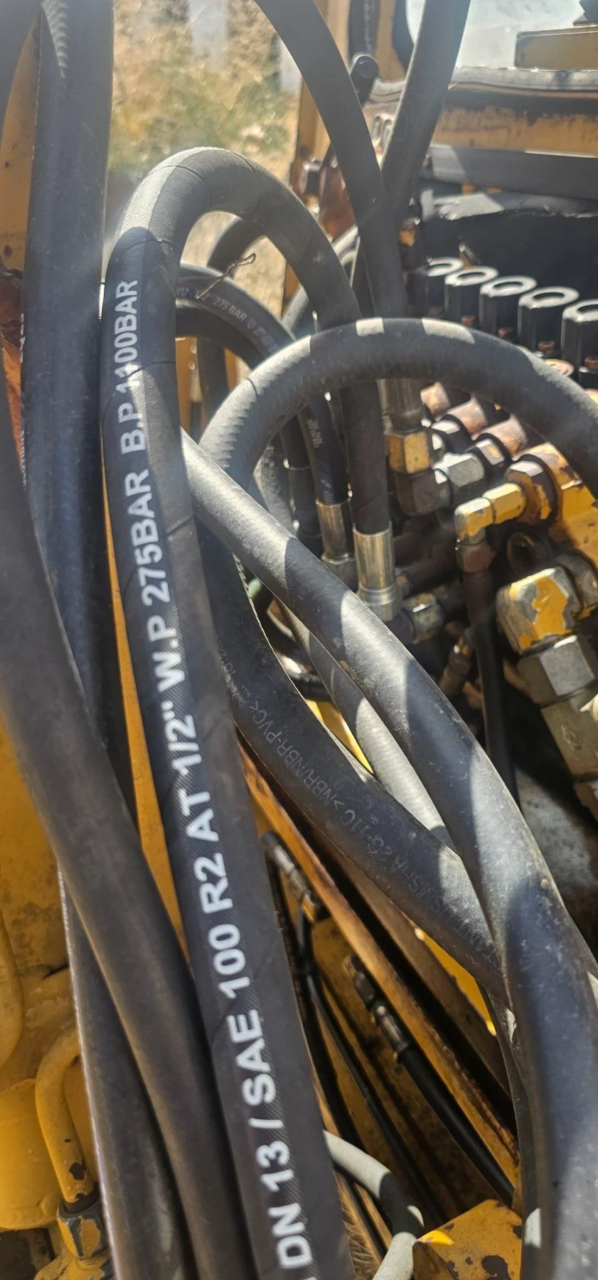 Багер FIAT Hitachi Benfra 115 4х4 кофа бетон и мото влици, снимка 15 - Индустриална техника - 55951903