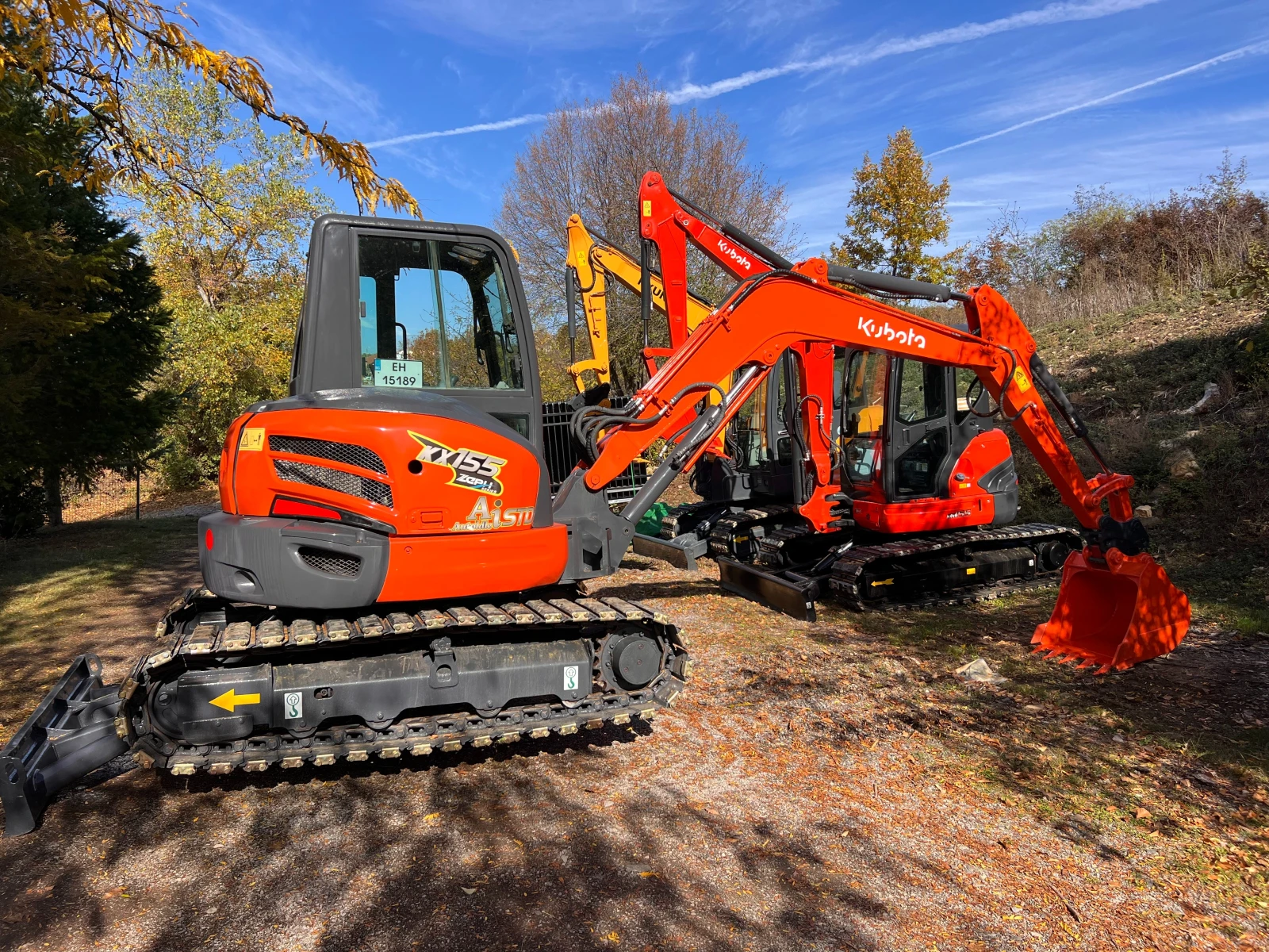 Багер Kubota KX155-5