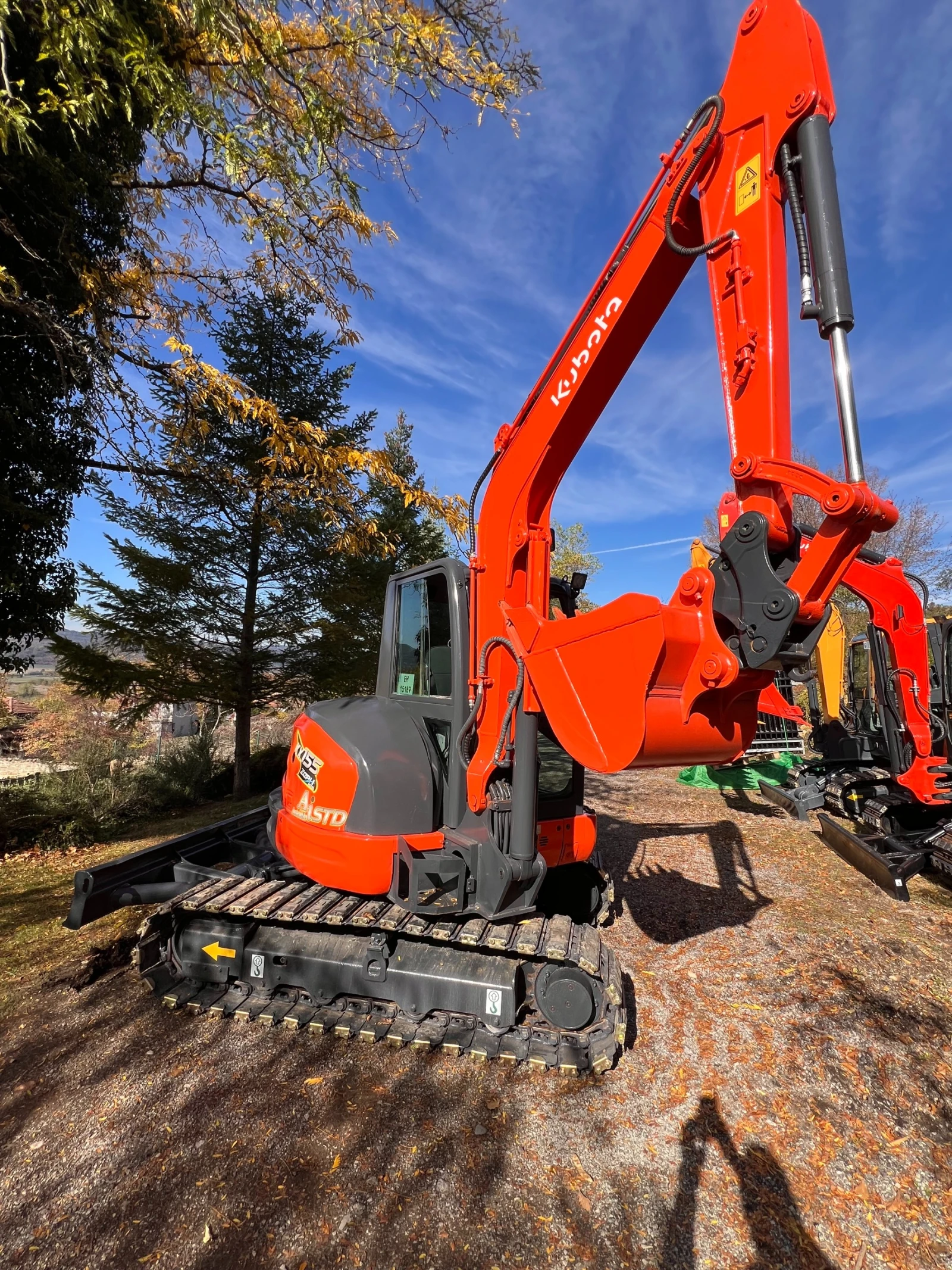 Багер Kubota KX155-5, снимка 3 - Индустриална техника - 56646802