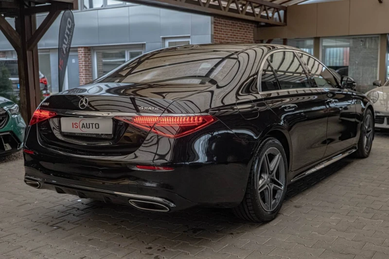 Mercedes-Benz S 580  4M/AMG/LONG/RSE/Burm/HuD/Пано/Drive Pilot, снимка 4 - Автомобили и джипове - 52627543