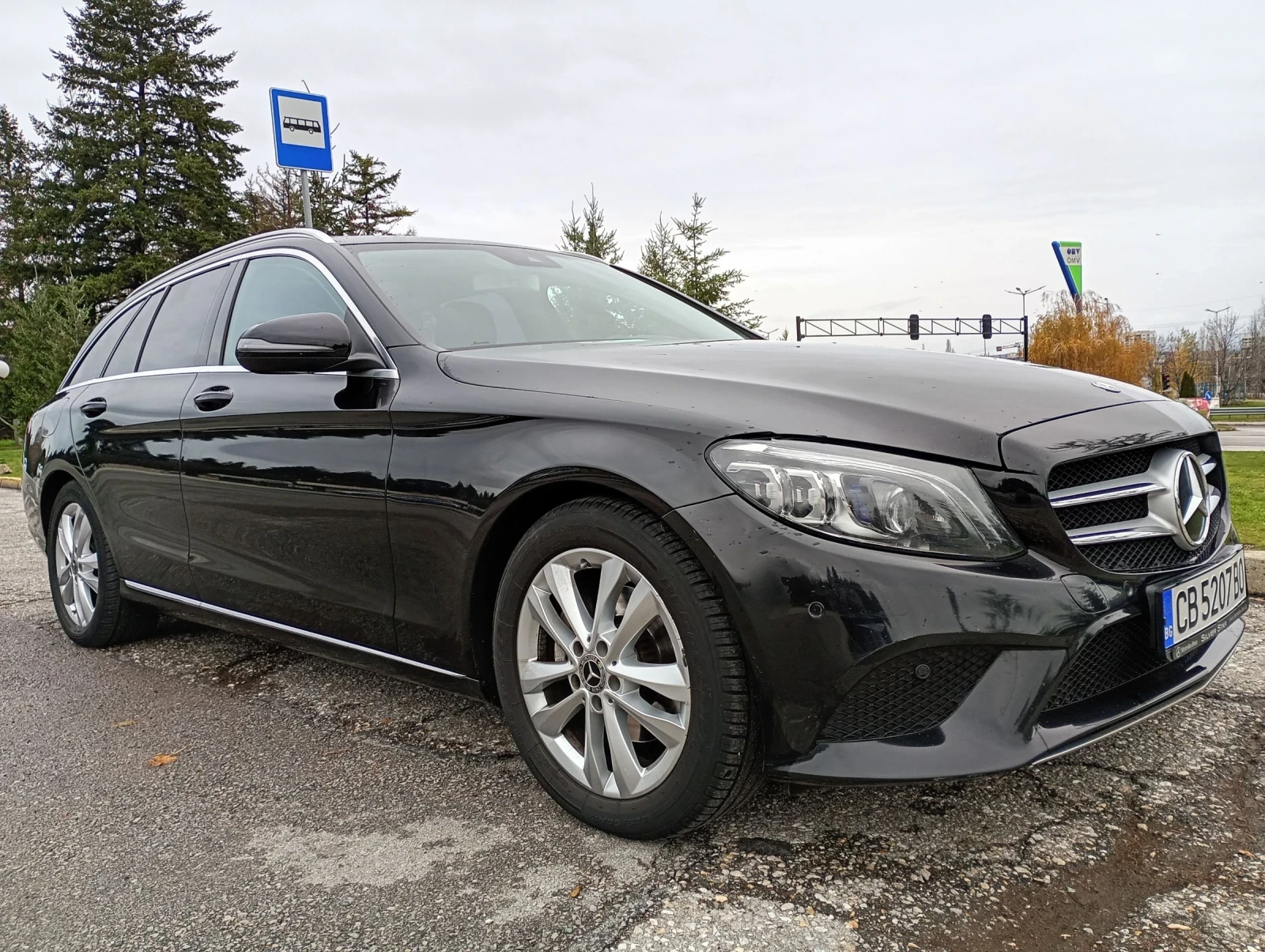 Mercedes-Benz C 220 AMG LINE FACELIFT DISTRONIC PLUS 194 �.�. | Mobile.bg � ����������� 1
