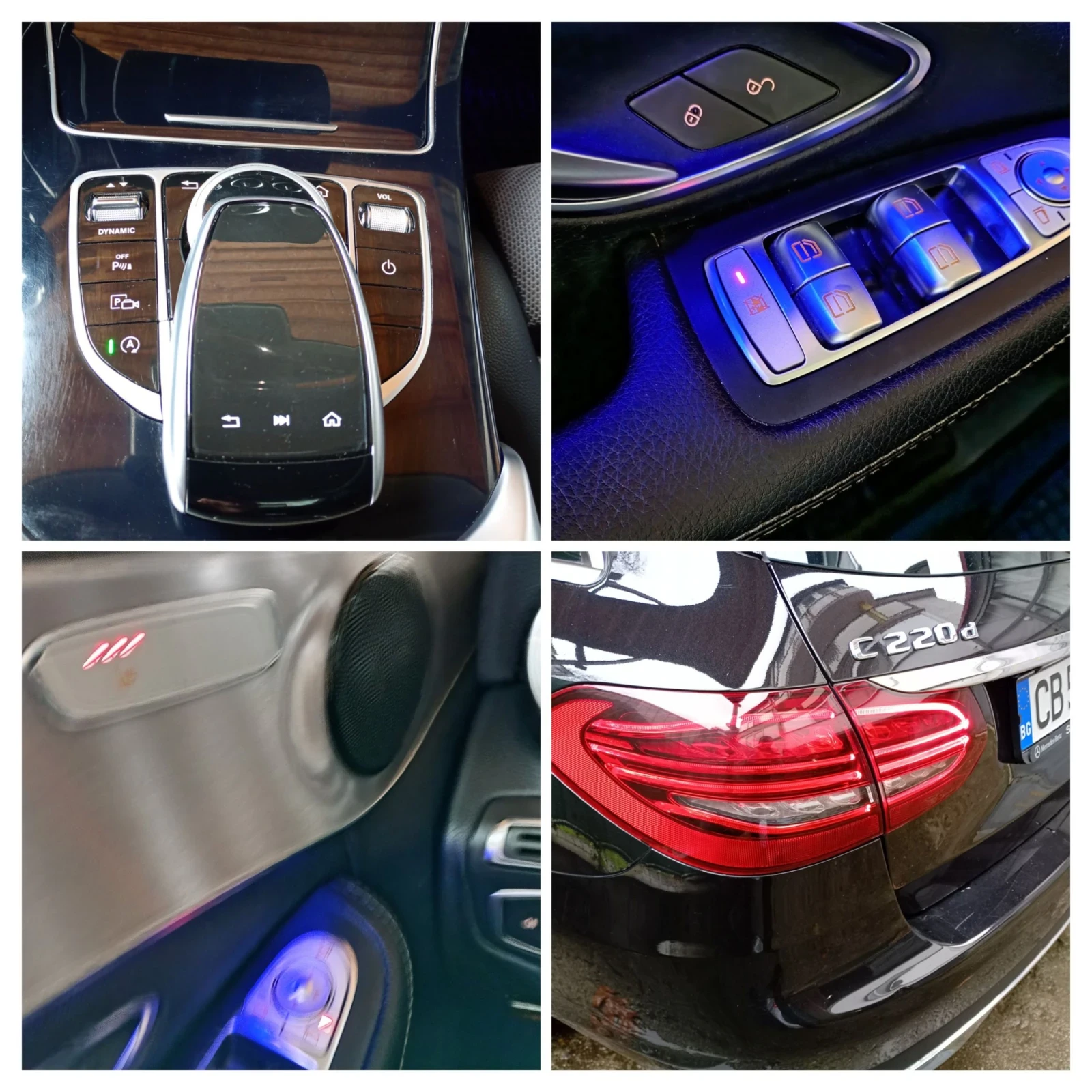 Mercedes-Benz C 220 AMG LINE FACELIFT DISTRONIC PLUS 194 �.�. | Mobile.bg � ����������� 15