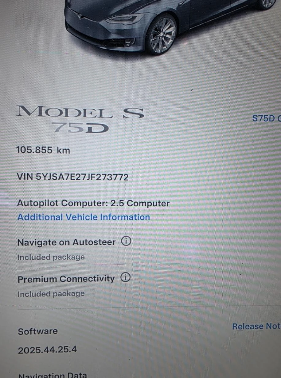 Tesla Model S S75D 4х4 с Гаранция, снимка 14 - Автомобили и джипове - 54672838