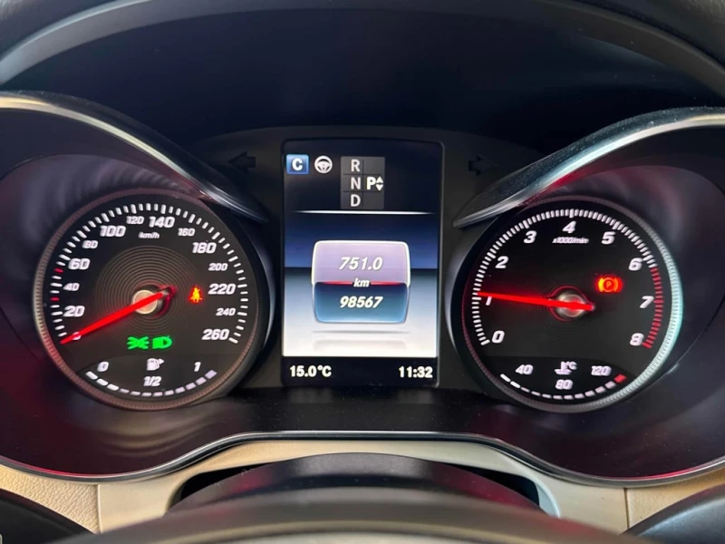 Mercedes-Benz GLC * 300 * CARFAX * БЕЗ ПЪРВОНАЧАЛНА ВНОСКА, снимка 8 - Автомобили и джипове - 53090777