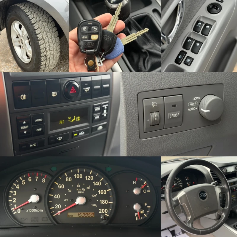 Kia Sorento 2.4i 140кс 4х4 КЛИМАТРОНИК НОВИ ГУМИ, снимка 17 - Автомобили и джипове - 53430987
