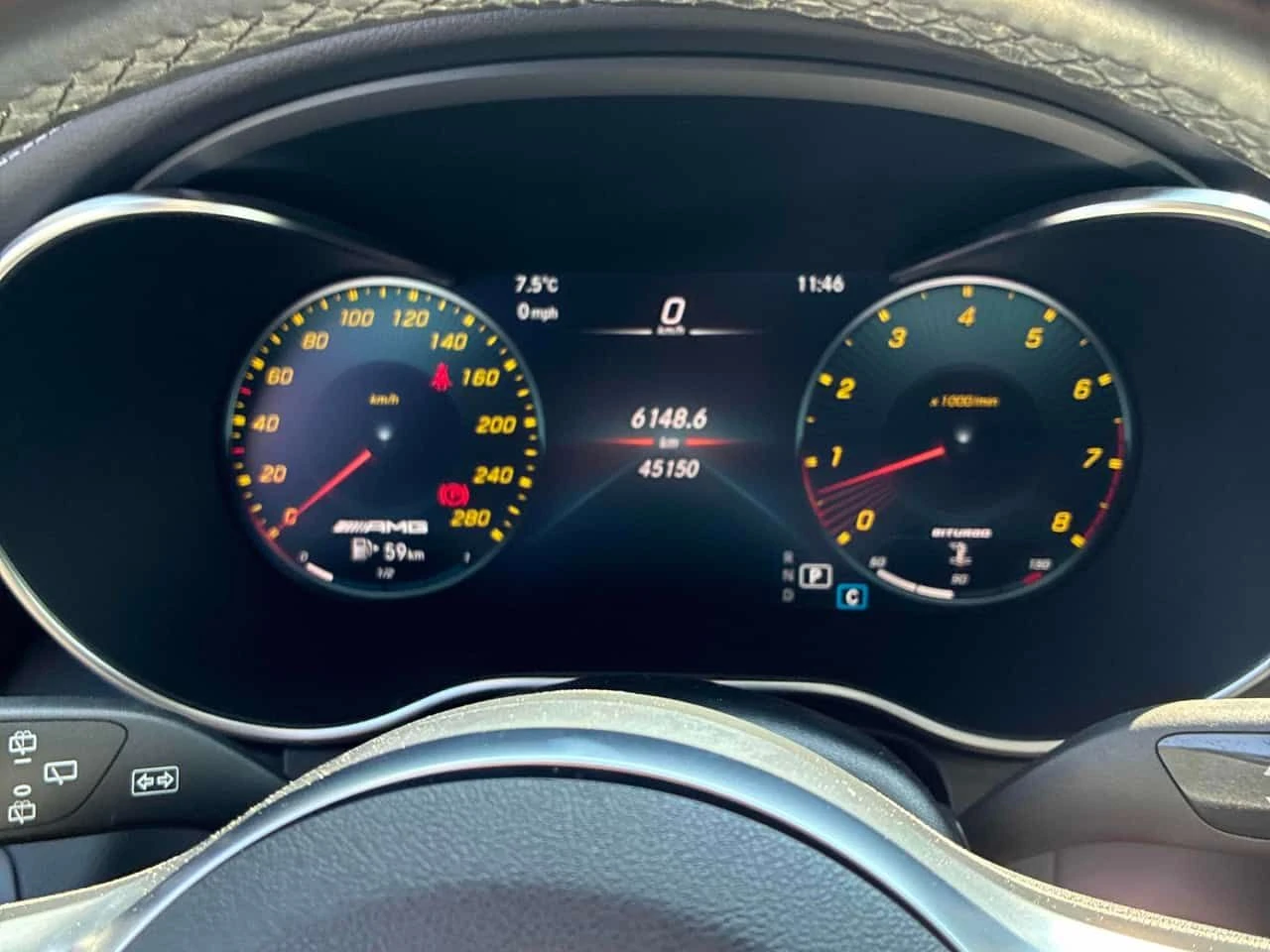 Mercedes-Benz GLC 43 AMG | DISTRONIC | BURMESTER | 360 | ЧЕРВЕН САЛОН | , снимка 8 - Автомобили и джипове - 54478712