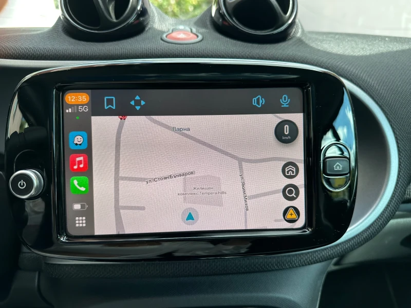 Smart Fortwo EQ, Exclusive, Camera, Apple carplay, Panorama, Ma, снимка 11 - Автомобили и джипове - 52543002