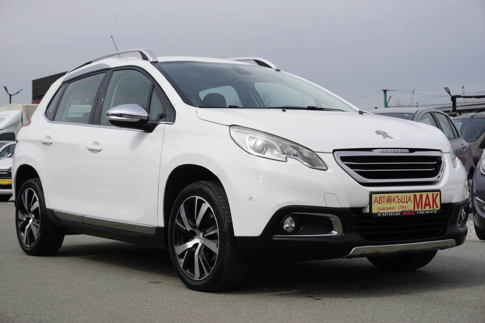 Peugeot 2008 1.6/Grip Control/Feline/Навигация/Led/Кожа/ASR+  | Mobile.bg — изображение 1