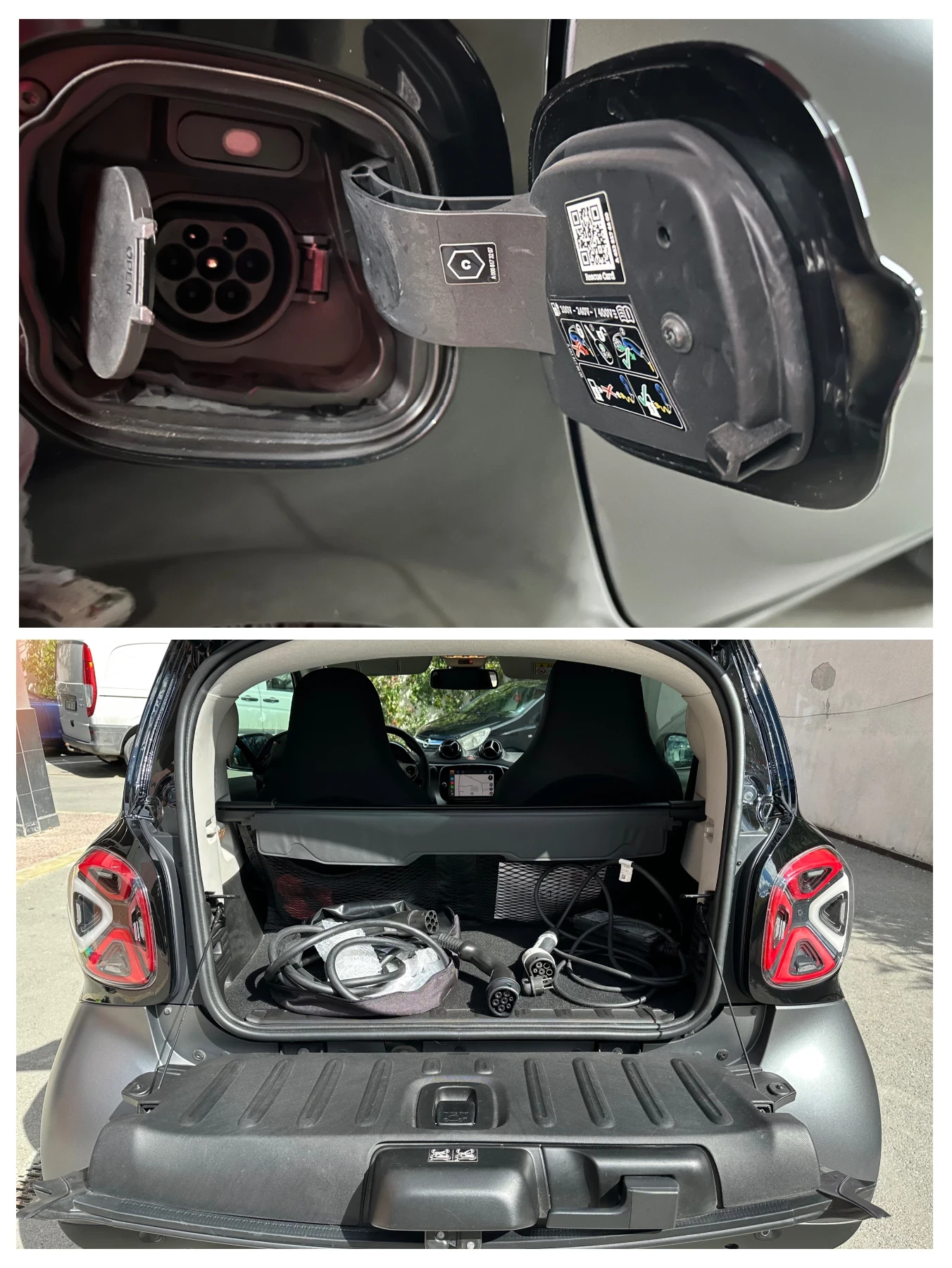 Smart Fortwo EQ, Exclusive, Camera, Apple carplay, Panorama, Ma | Mobile.bg   16