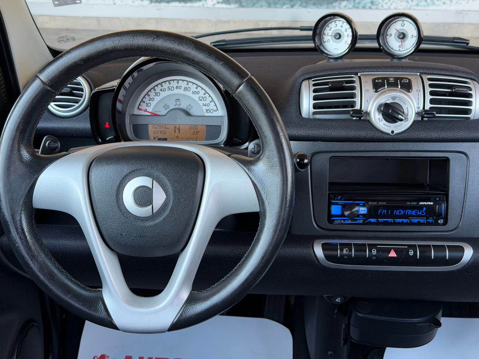 Smart Fortwo SMART FORTWO MHD AVTOMAT KLIMATIK PANORAMA TOP, снимка 9 - Автомобили и джипове - 55485874