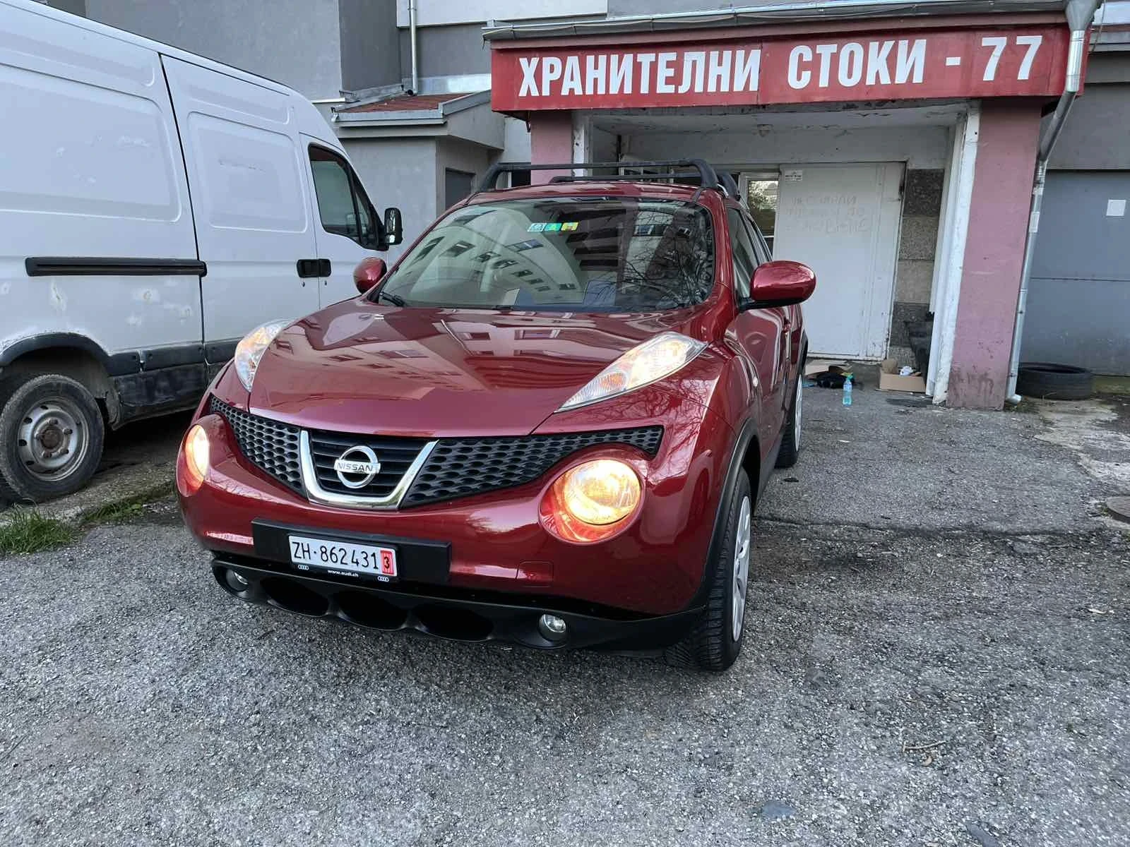 Nissan Juke Navi, Camera, keyless go, 127000, Швейцария, кожа - изображение 2