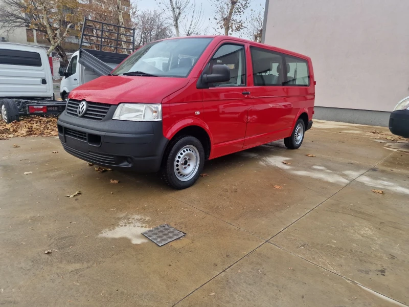 VW T5 Клима 9 места , снимка 1 - Бусове и автобуси - 48163063